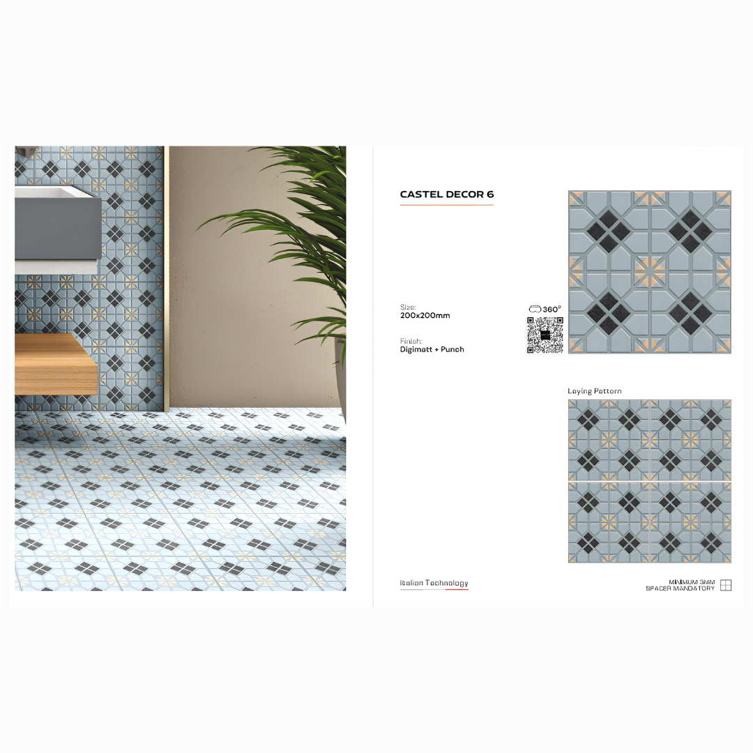 Castel Decor 200x200 design 7