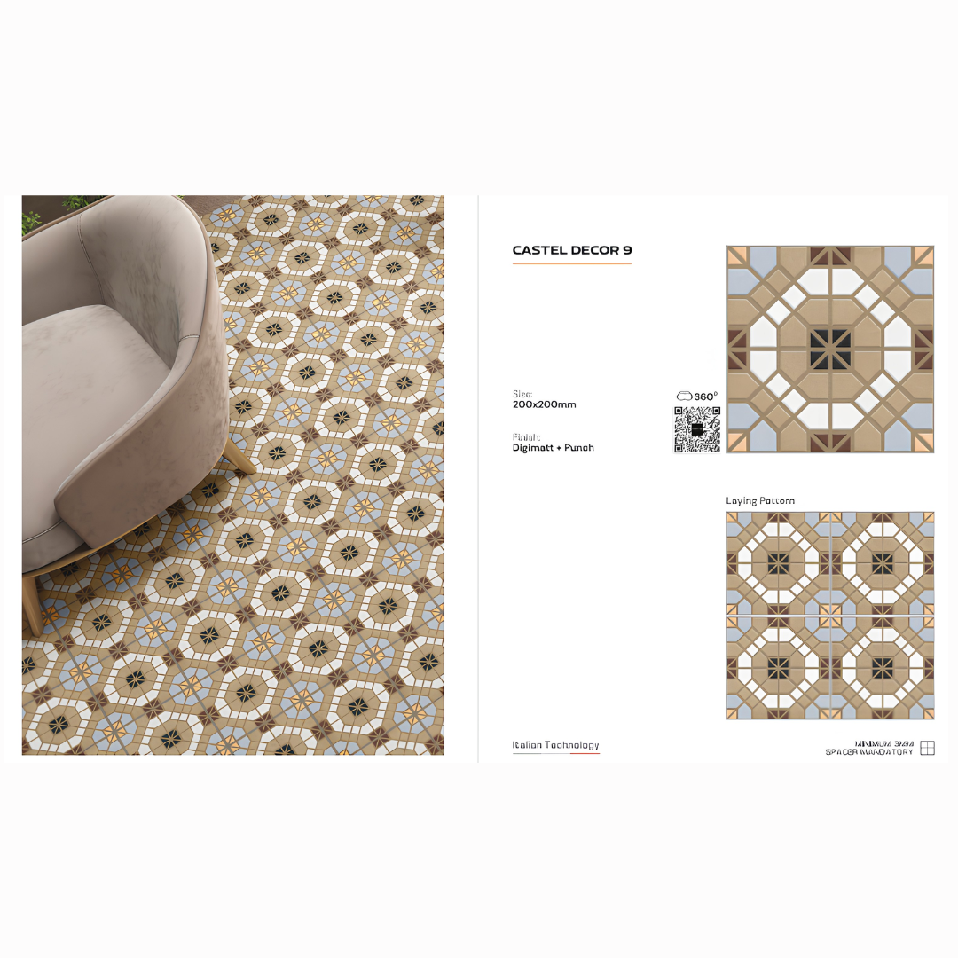Castel Decor 200x200 design 9