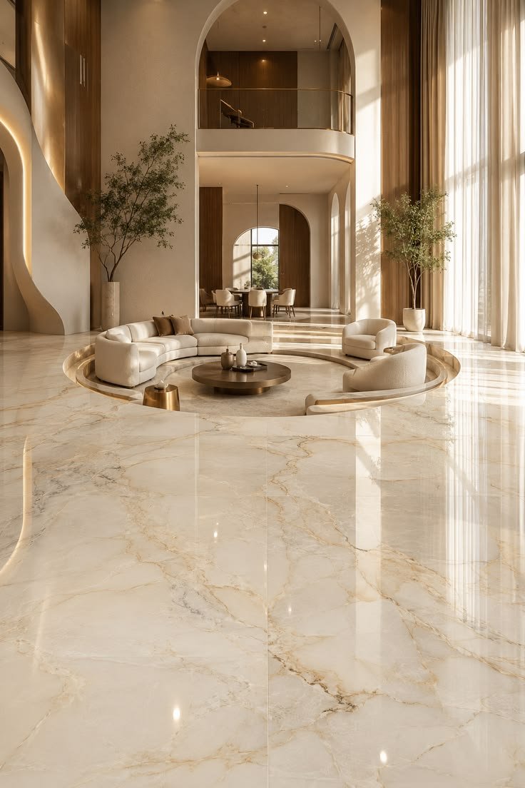 Commercial stone finish