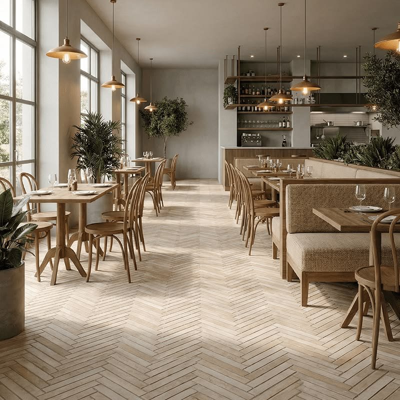Commercial refined surface