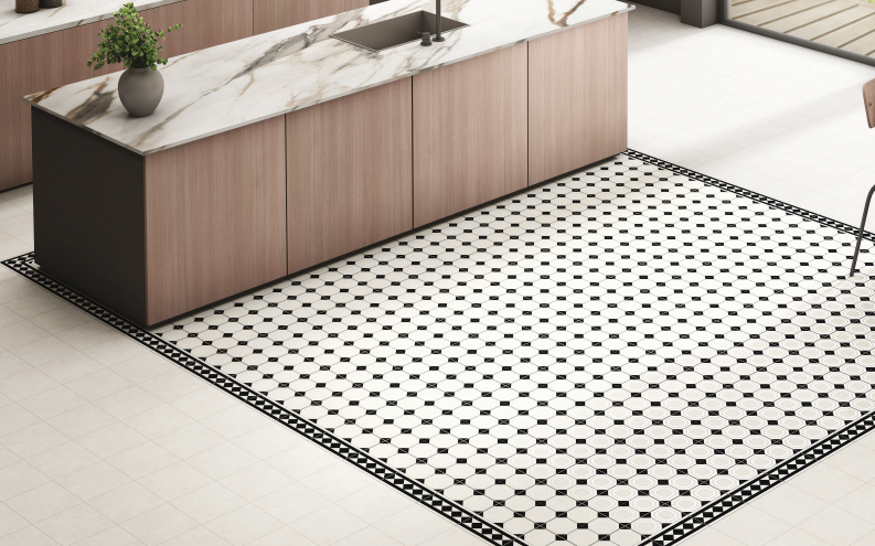 Kitchen surface tile