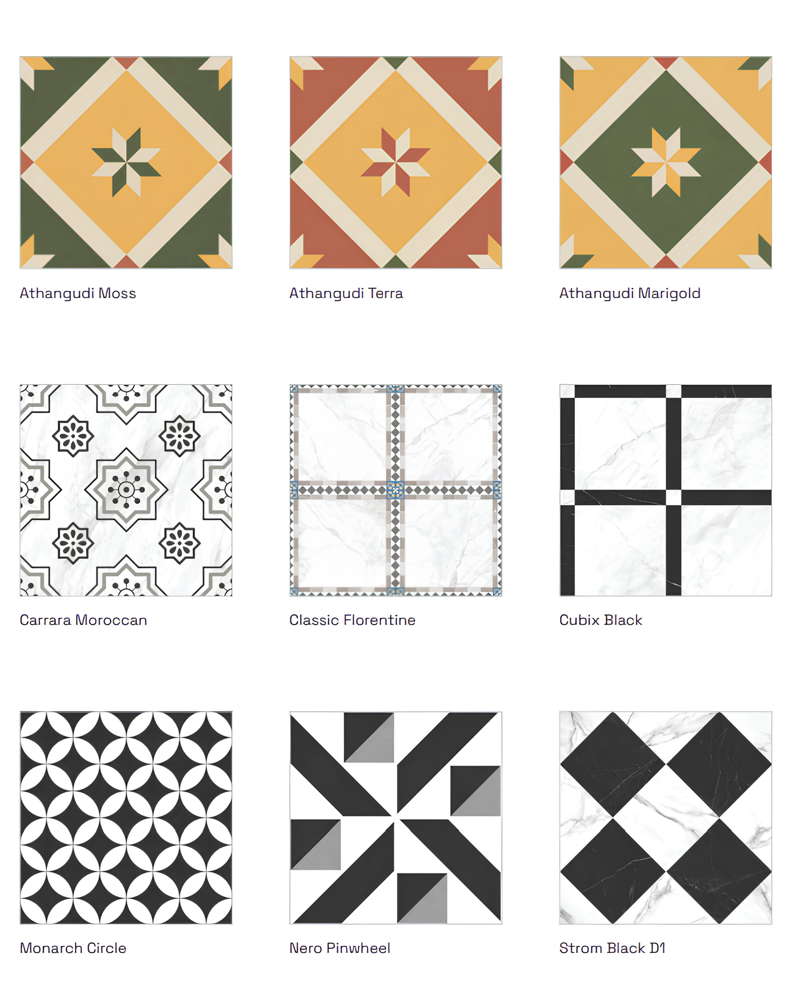 Moroccan Series tile design 1