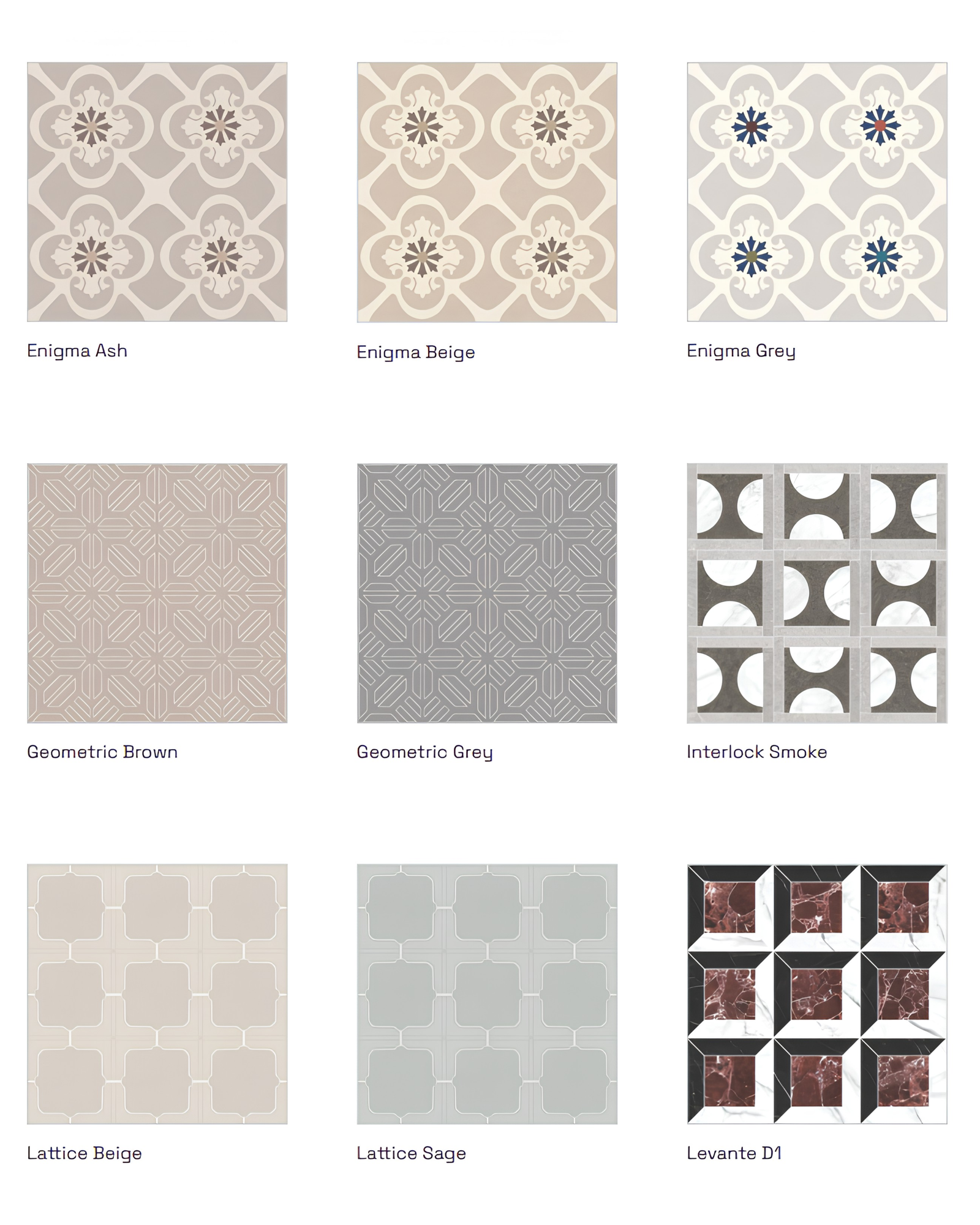 Moroccan Series tile design 4
