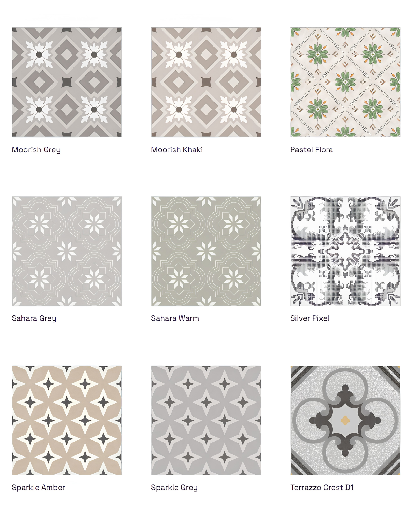 Moroccan Series tile design 6